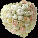 Mystère de l'amour (Aube Fleurie) bouquet-de-rose-en-coeur