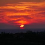 Lundi soleil rouge-orange (Bernie)